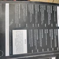 Menu at Etnofood in Oaxaca