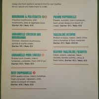 Menue at Zion in Wied Il-ghajn