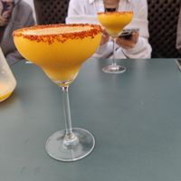 Mango margarita at Vale Madres in Rota
