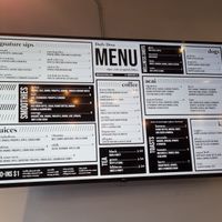 Menu at Daily Dose in Long Beach
