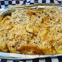 Mac and cheese. at Subculture Vegan Deli & Provisions  in Albany