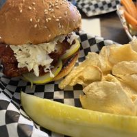 Special of the day: Nashville got chicken-of-the-woods sandwich (10/10)  at Subculture Vegan Deli & Provisions  in Albany