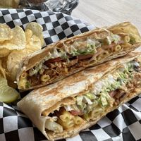 Buffalo Mac crunch wrap  at Subculture Vegan Deli & Provisions  in Albany