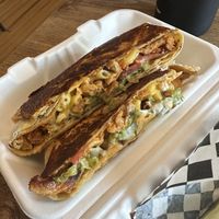 Buffalo Mac Crunchwrap  at Subculture Vegan Deli & Provisions  in Albany