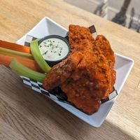 Buffalo chicken wings at Subculture Vegan Deli & Provisions  in Albany