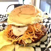 Wing burger (again)  at Subculture Vegan Deli & Provisions  in Albany