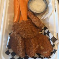 Buffalo wings w veg ranch  at Subculture Vegan Deli & Provisions  in Albany