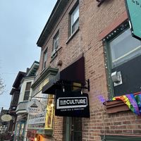 Out front   at Subculture Vegan Deli & Provisions  in Albany