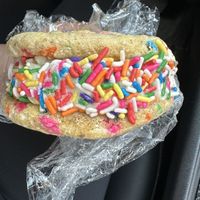 Rainbow Sprinkle Ice Cream Sandwich 🥪   at Subculture Vegan Deli & Provisions  in Albany