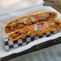 Buffalo Crunchwrap at Subculture Vegan Deli & Provisions  in Albany