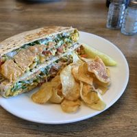 buffalo mac crunch wrap   at Subculture Vegan Deli & Provisions  in Albany