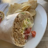 “Chicken” salad wrap  at Subculture Vegan Deli & Provisions  in Albany