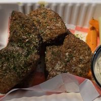 Gaelic parm wings at Subculture Vegan Deli & Provisions  in Albany
