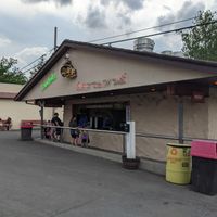 Fries stand at Knoebels - Famous French Fries in Elysburg