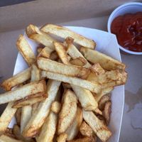 Yum!  at Knoebels - Famous French Fries in Elysburg