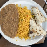 Vegan quesadilla  at Margarita City in Albany