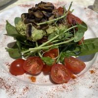 Vegan brekkie - very tasty!   at Soak In Dampier in Dampier