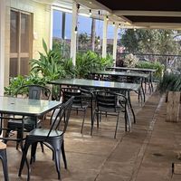Terrace - all outdoor seating   at Soak In Dampier in Dampier