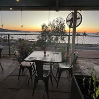 Terrace - watching the sunset 🌅   at Soak In Dampier in Dampier
