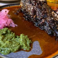 Eggplant Steak was so gooooood!!!! at Yeah Boy in Windsor