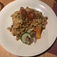 Fried rice. Could’ve done this at home and saved a lot of money   at AIN SOPH.Ginza in Tokyo