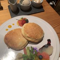 Pancakes. The best thing in the course but not worth $50+ at AIN SOPH.Ginza in Tokyo