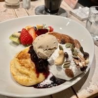 "Heavenly pancakes”  at AIN SOPH.Ginza in Tokyo