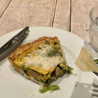 Quiche with “ham” chunks 🤤   at AIN SOPH.Ginza in Tokyo