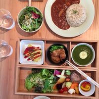 bento box  at AIN SOPH.Ginza in Tokyo