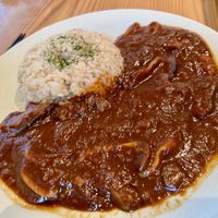 Mushroom hayashi ricee  at AIN SOPH.Ginza in Tokyo