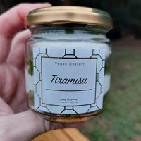 Matcha tiramisu in a jar at AIN SOPH.Ginza in Tokyo