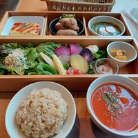 Bento lunch set at AIN SOPH.Ginza in Tokyo