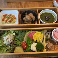 Bento set 🍱   at AIN SOPH.Ginza in Tokyo