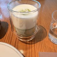 Matcha with soy milk  at AIN SOPH.Ginza in Tokyo