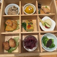 9 piece bento   at AIN SOPH.Ginza in Tokyo