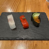 Vegetable sushi  at AIN SOPH.Ginza in Tokyo