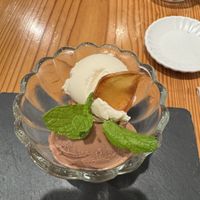 Ice cream   at AIN SOPH.Ginza in Tokyo