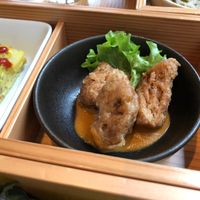 Deep fried soy meat at AIN SOPH.Ginza in Tokyo