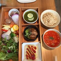 Lunchtime bento. at AIN SOPH.Ginza in Tokyo