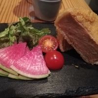 Soy meat cutlet at AIN SOPH.Ginza in Tokyo