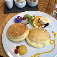 Heavingly pancakes  at AIN SOPH.Ginza in Tokyo