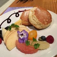 Heavenly pancake  at AIN SOPH.Ginza in Tokyo