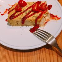 Spanish tofu omelette at AIN SOPH.Ginza in Tokyo