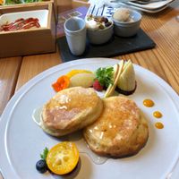 Pancakes!! ♥️ at AIN SOPH.Ginza in Tokyo