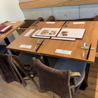 tables at AIN SOPH.Ginza in Tokyo