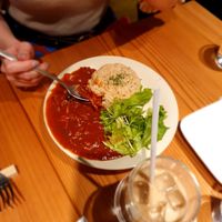 Mushroom rice at AIN SOPH.Ginza in Tokyo