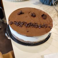 Torta simil cheesecake alla nocciolata at Pasticceria Caffetteria Garzoni in Brescia