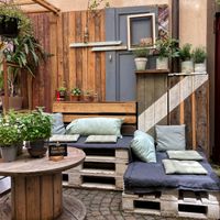 location at Cafe Hinterzimmer in Freiburg