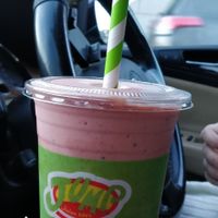 Strawberry glow at Jump Juice Bar in Maynooth