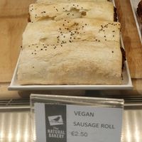 Sausage roll at The Natural Bakery in Maynooth